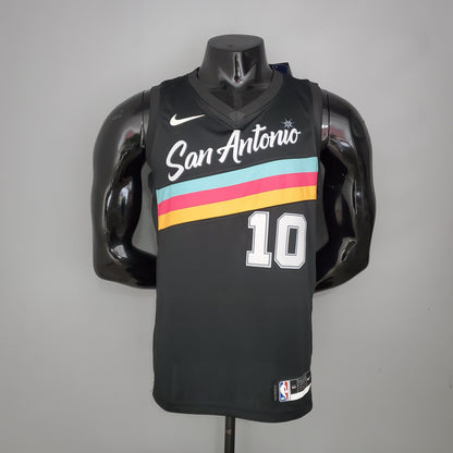 Camisola NBA San Antonio Spurs #10 DeRozan - City Edition Black
