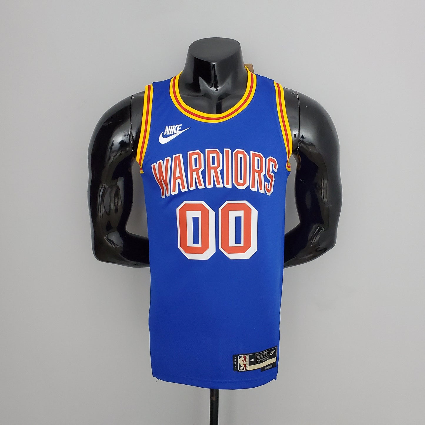NBA Golden State Warriors #00 Cuming Jersey - Retro Blue
