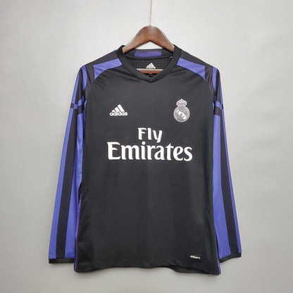 Real Madrid III 15/16 Shirt - Long Sleeve Retro Version