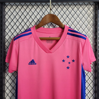 Camisola Cruzeiro Edição Especial Rosa 22/23 - Versão Feminina