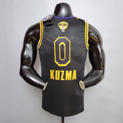 Camisola NBA Lakers #0 Kuzma NBA Finals Black - 23/24
