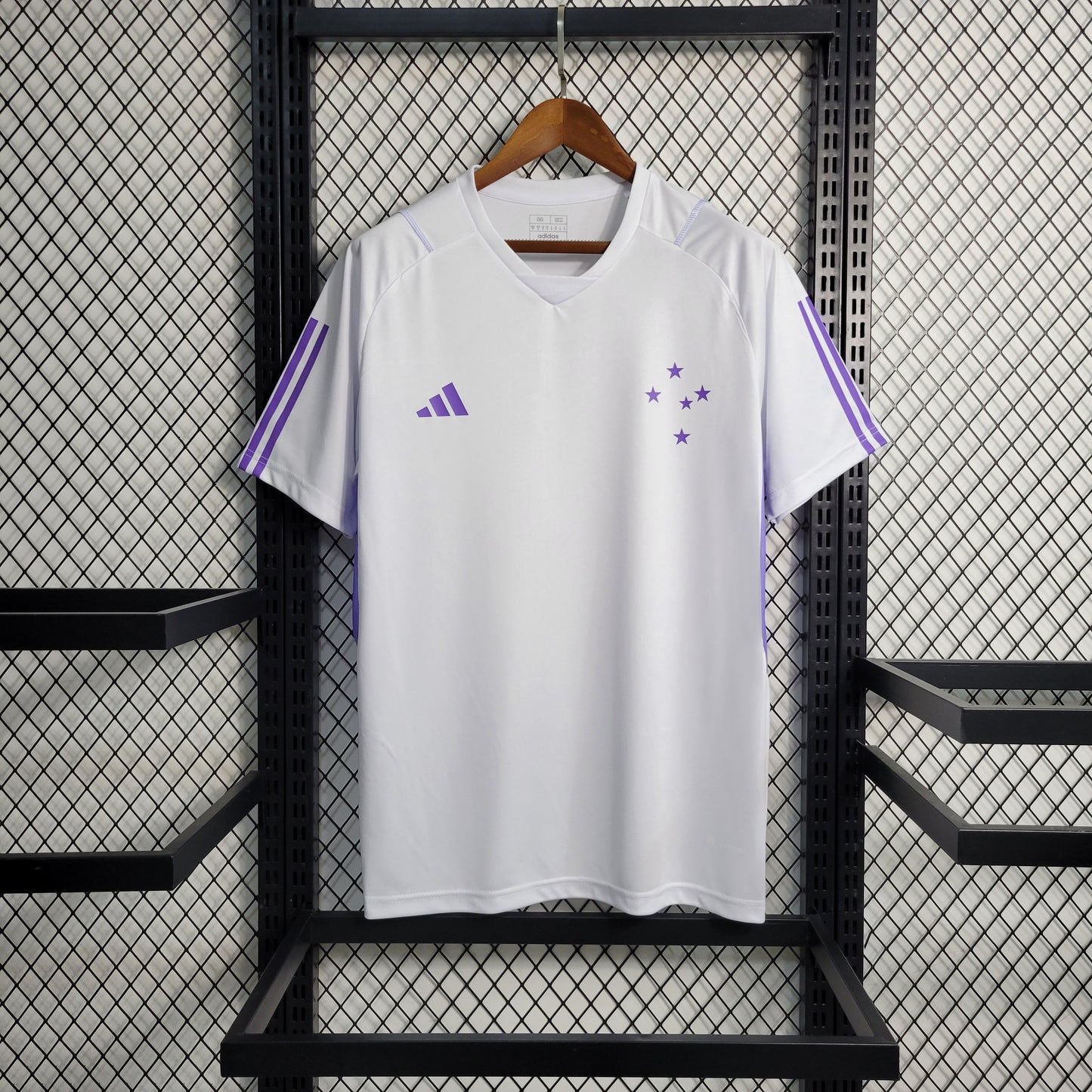Camisola Cruzeiro Treino 23/24 - Adidas Adepto Masculina - Branca