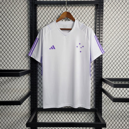 Camisola Cruzeiro Treino 23/24 - Adidas Adepto Masculina - Branca