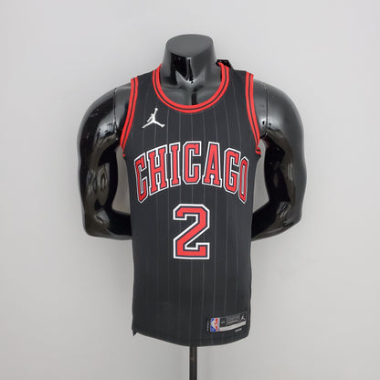 NBA Chicago Bulls #2 Ball Jersey - Flyers Black