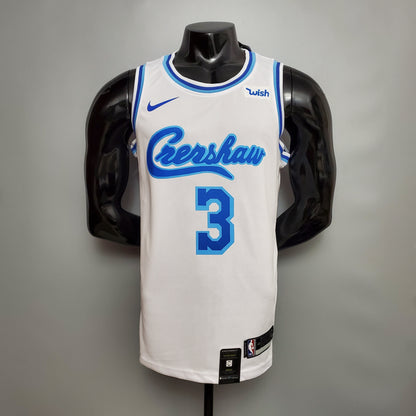 NBA Lakers Jersey #3 Davis Nike Connect Crershaw - 23/24