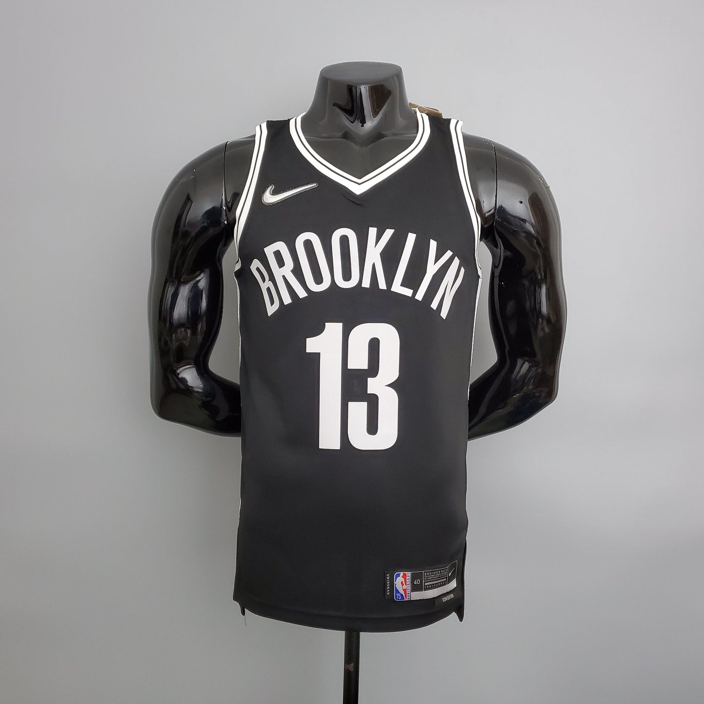 Camisola NBA Brooklyn Nets #13 Harden - 75° Aniversário Black