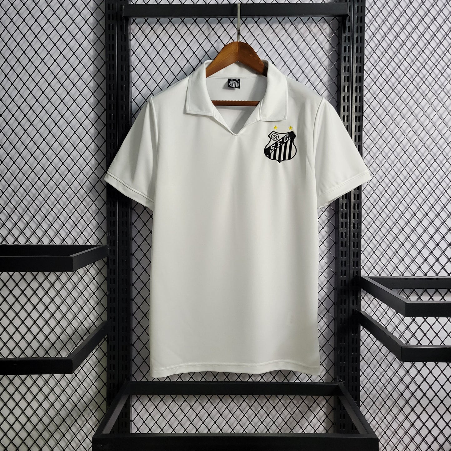 Camisola Santos Titular 1970 - Versão Retro