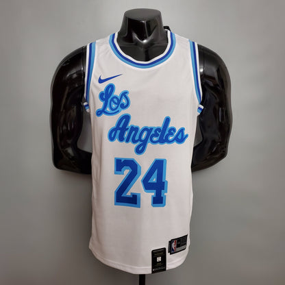 Camisola NBA Lakers #24 Bryant Retro Night White - 23/24