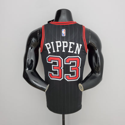 Camisola NBA Chicago Bulls #33 Pippen - Flyers Black