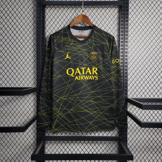 Camisola PSG 4 Manga comprida 23/24 - Versão Adepto