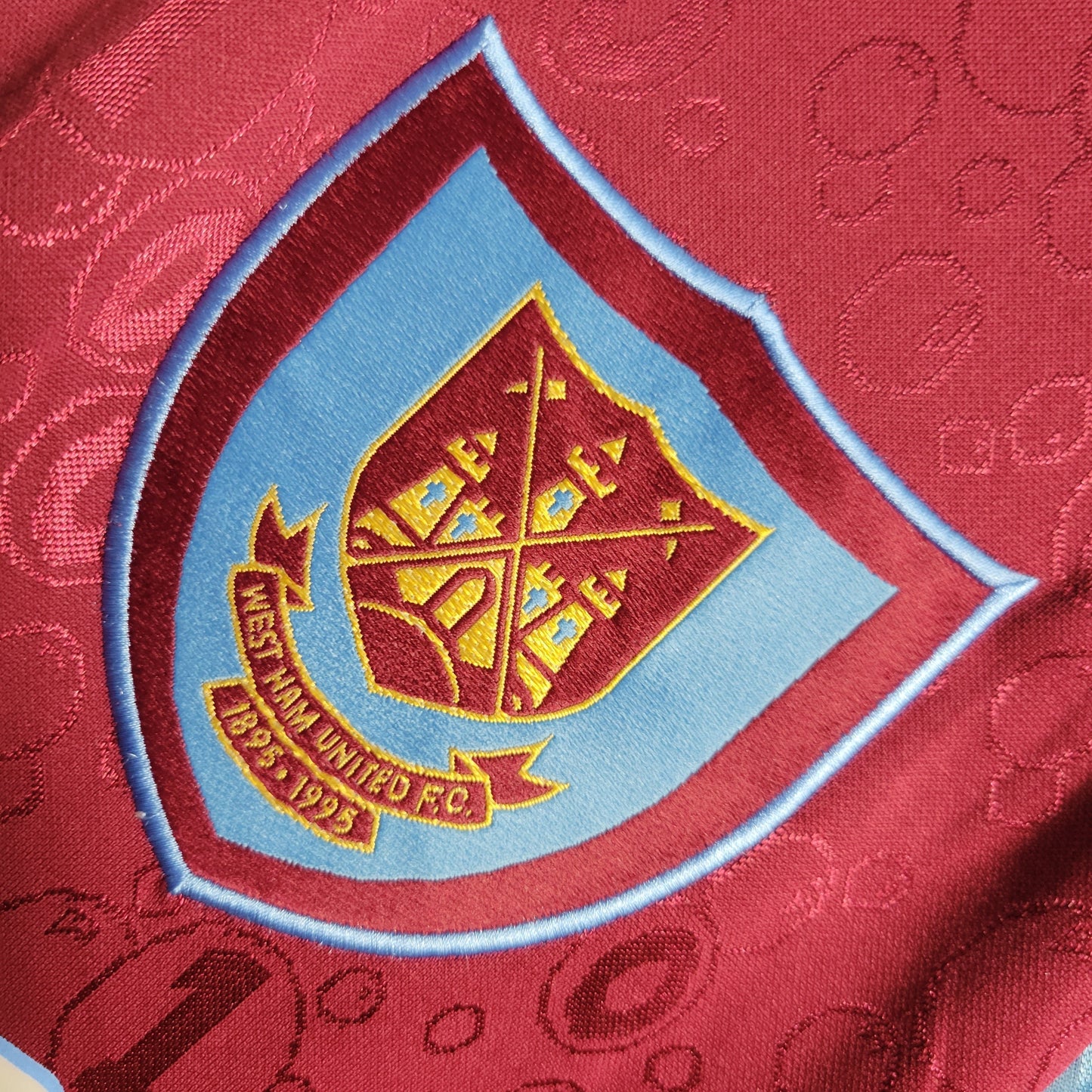 Camisola West Ham Titular 95/97 - Versão Retro