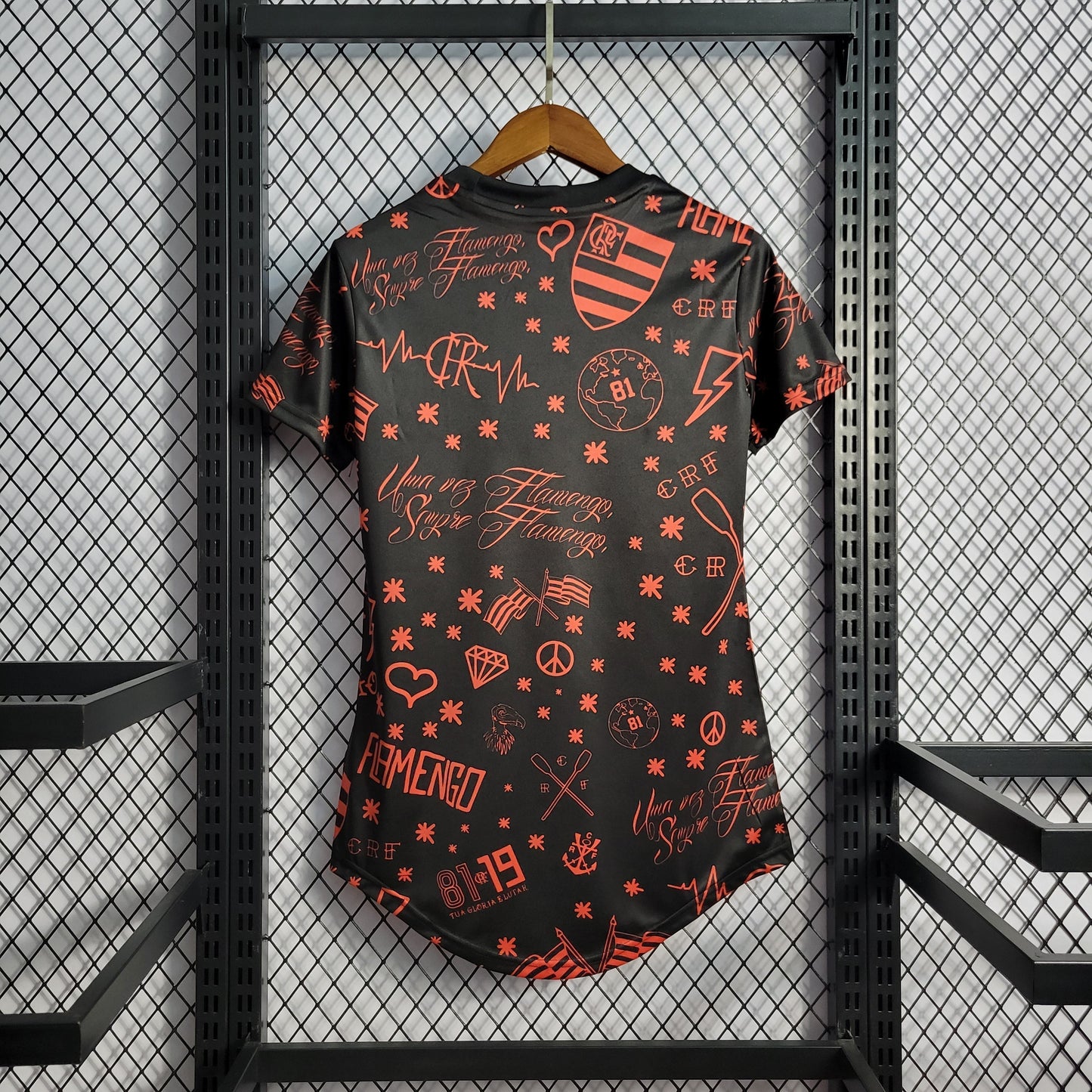 Camisola Flamengo Pré Jogo 22/23 - Versão Feminina