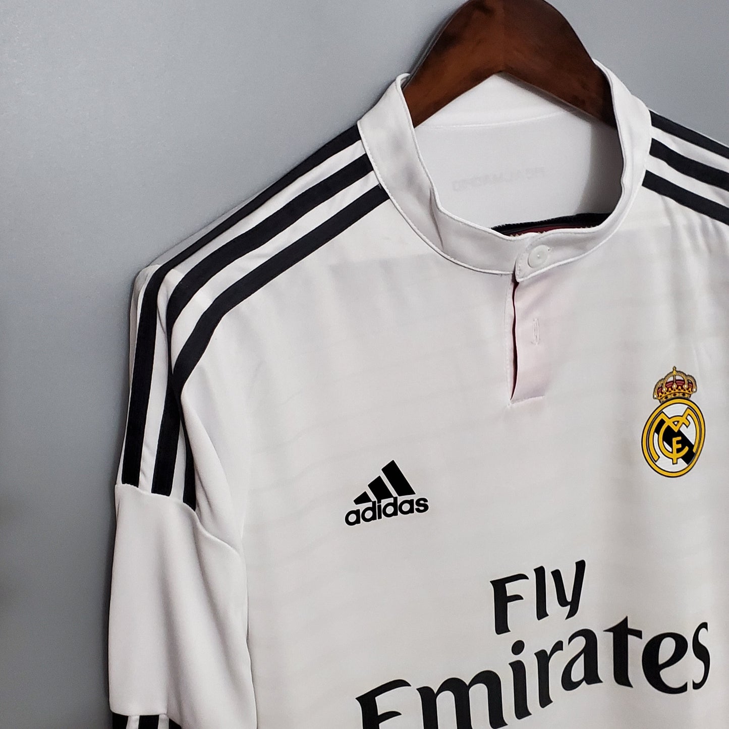 Real Madrid Home Shirt 14/15 - Long Sleeve Retro Version