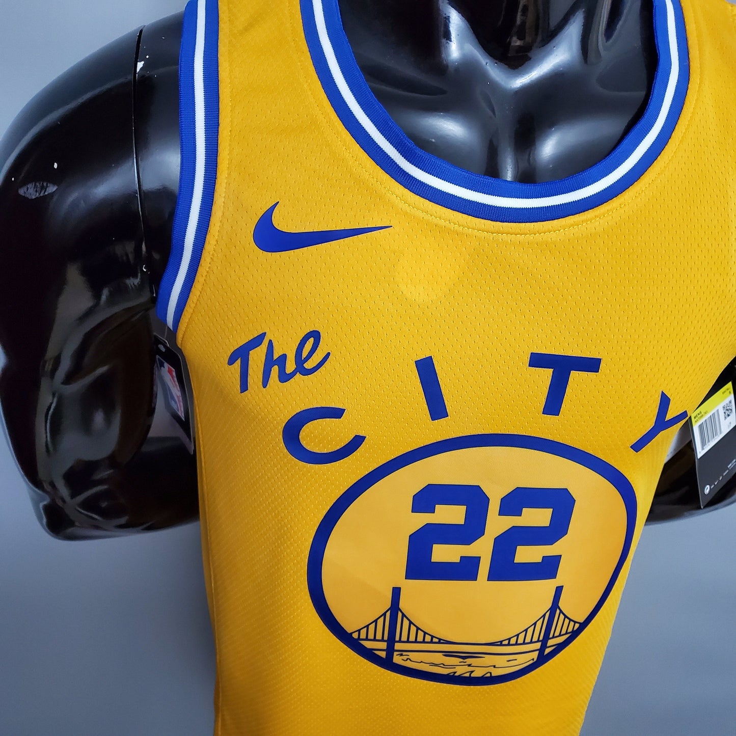 NBA Golden State Warriors #22 Wiggins Jersey - Train Version
