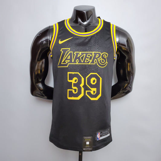 NBA Lakers Jersey #39 Howard NBA Finals Black - 23/24