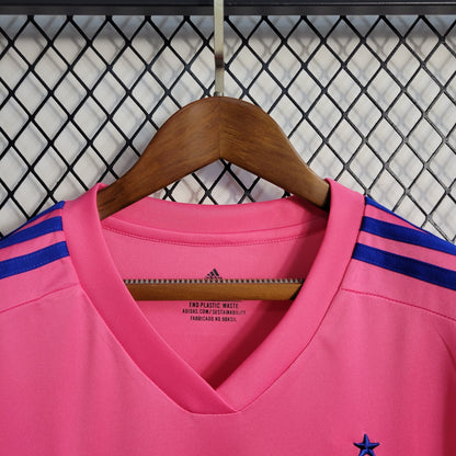 Camisola Cruzeiro Edição Especial Rosa 22/23 - Versão Feminina