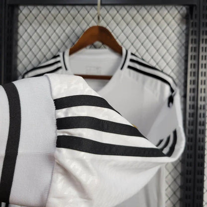 Camisola Real Madrid Home 24/25 - Versão Adepto Manga Comprida