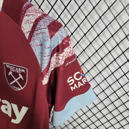Camisola West Ham Titular 22/23 - Versão Adepto
