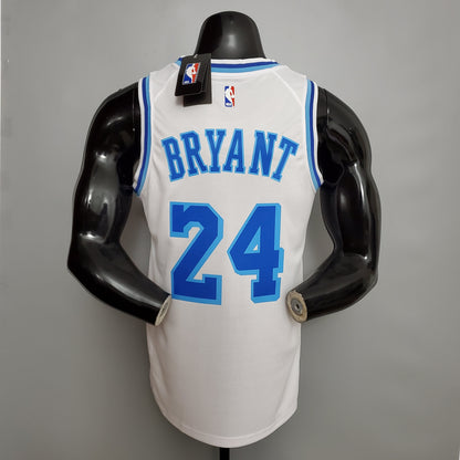 Camisola NBA Lakers #8 #24 Before/After Bryant Retro Night White - 23/24