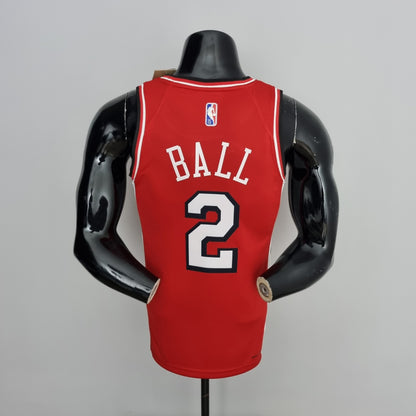 Camisola NBA Chicago Bulls #2 Ball - 75° Aniversário Red