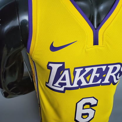 Camisola NBA Lakers #6 James V-neck Nike Connection - 23/24