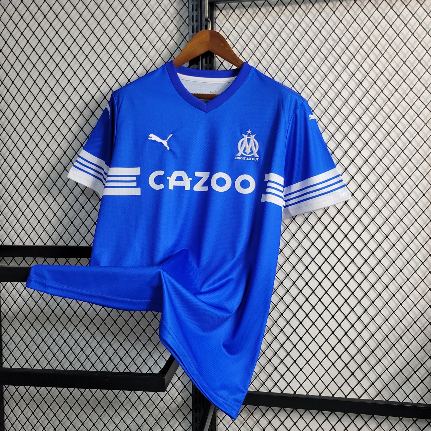 Camisola Olympique Marseille 23/24 - Puma Adepto Masculina