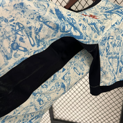 Camisola Portugal Azul Away 2024 - Versão Adepto
