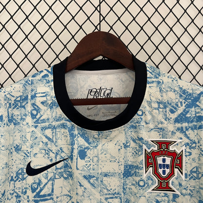 Camisola Portugal Azul Away 2024 - Versão Adepto