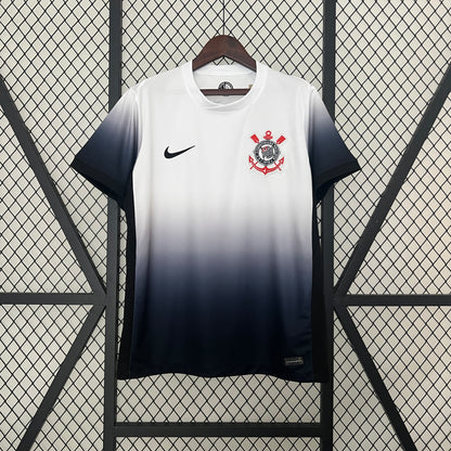 Camisola Corinthians Home 2024 - Versão Adepto - Lançamento