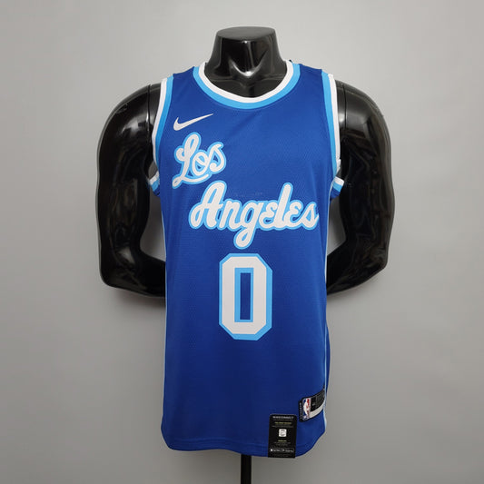 NBA Lakers #0 Kuzma Retro Night Jersey - 23/24