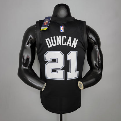 Camisola NBA San Antonio Spurs #21 Duncan - City Edition Black