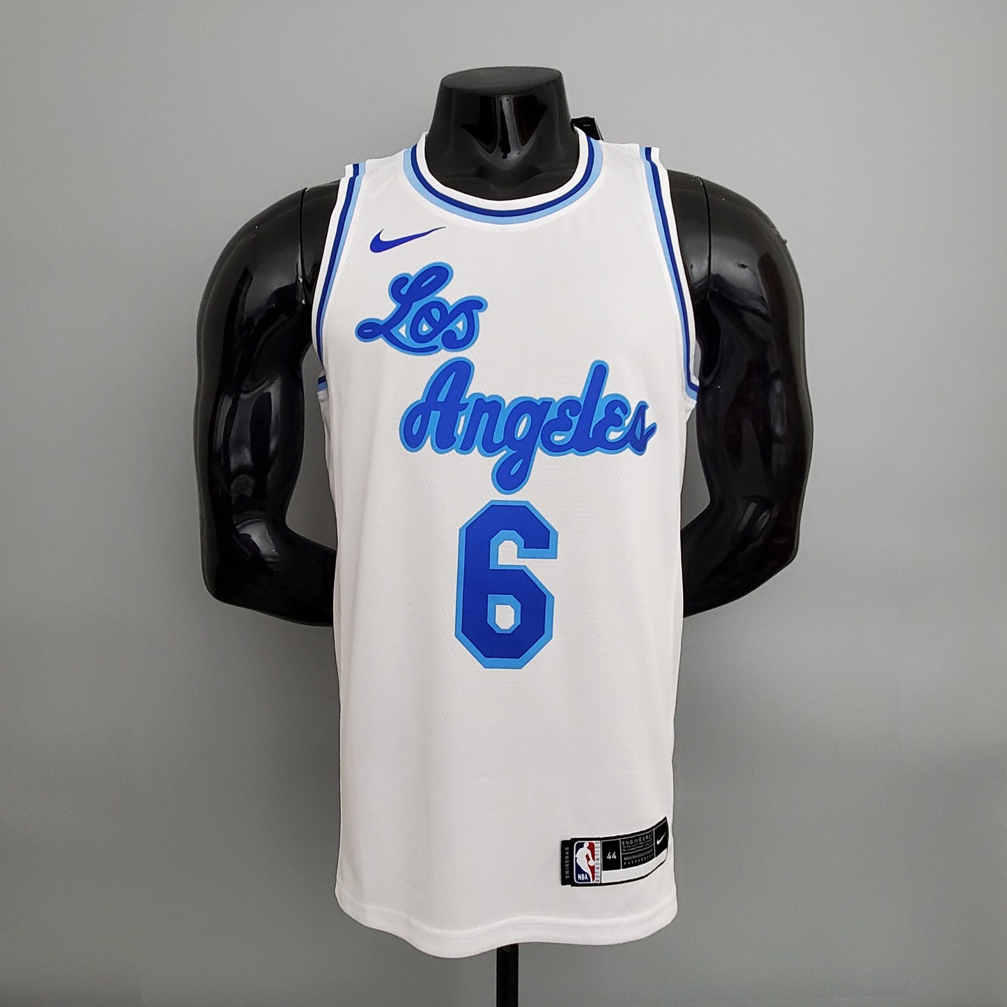 Camisola NBA Lakers #6 James Latin Night White - 23/24