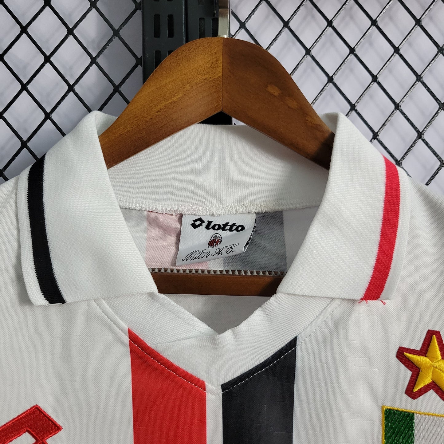 Camisola Milan Reserva 95/96 - Versão Retro