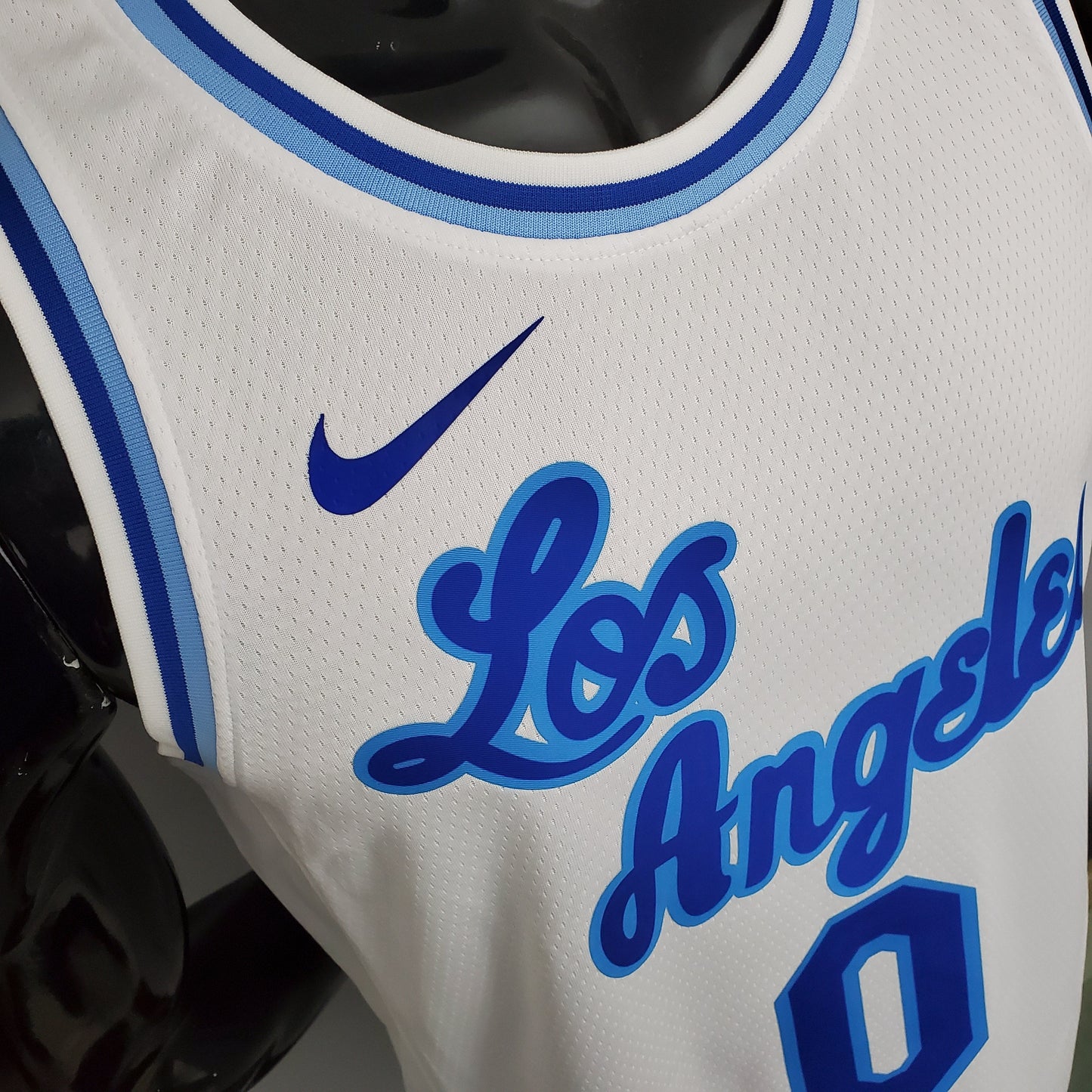 NBA Lakers Jersey #0 Westbrook Latin Night White - 23/24