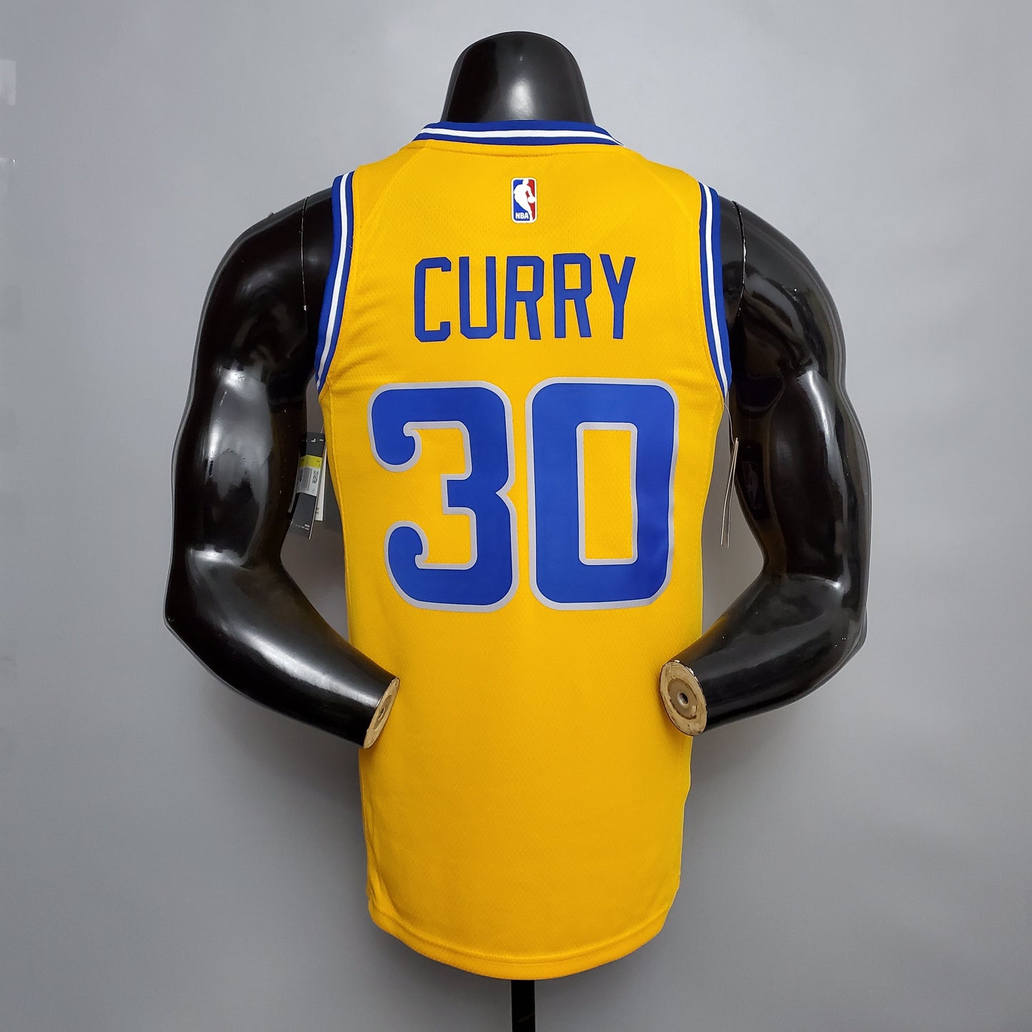 NBA Golden State Warriors #30 Curry Jersey - Retro Yellow