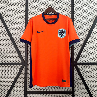 Camisola Holanda Home 2024 - Versão Adepto - Lançamento