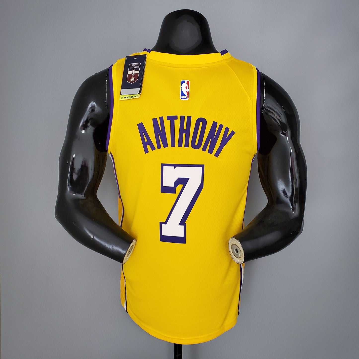 NBA Lakers #7 Anthony V-neck Nike Connection Jersey - 23/24