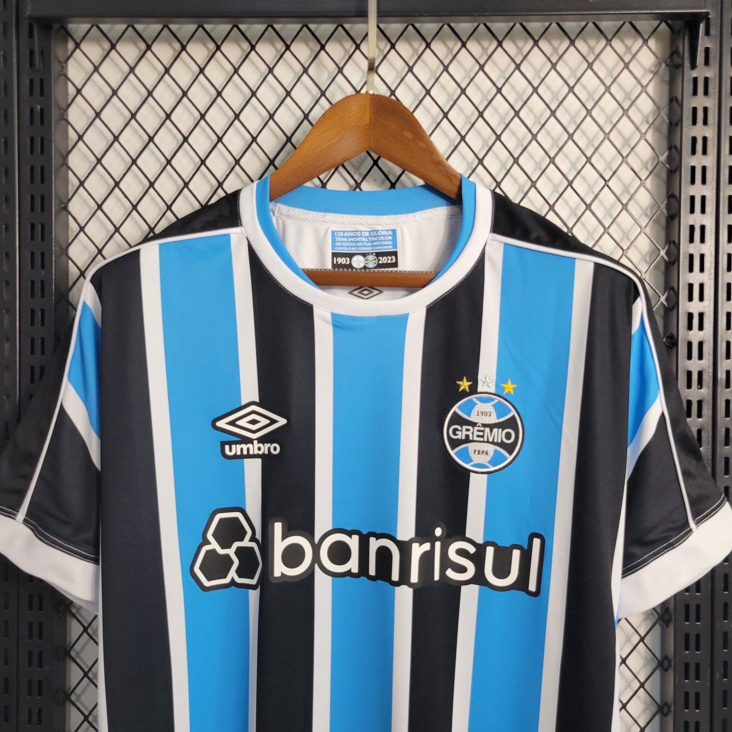 Camisola Grêmio Home 23/24 - Umbro Adepto Masculina