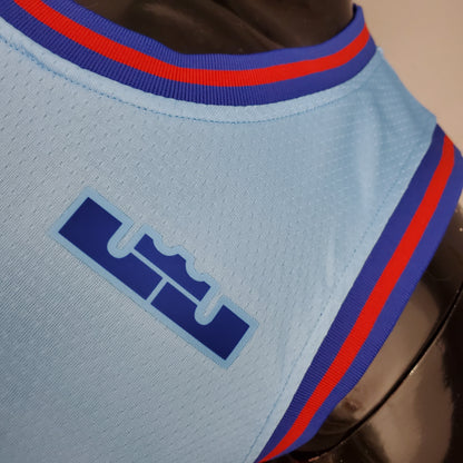 Camisola NBA Lakers #6 James Blue Slam Dunk - 23/24