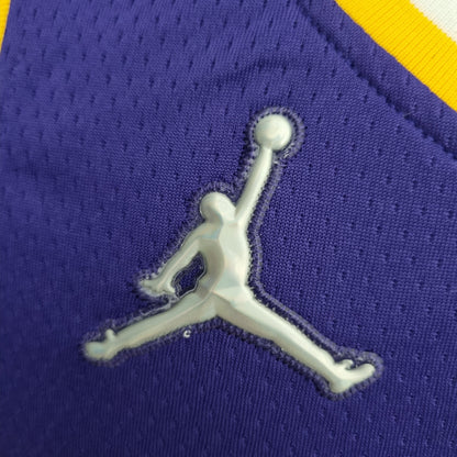Camisola NBA Lakers #4 Rondo Purple 75° Aniversário- 23/24