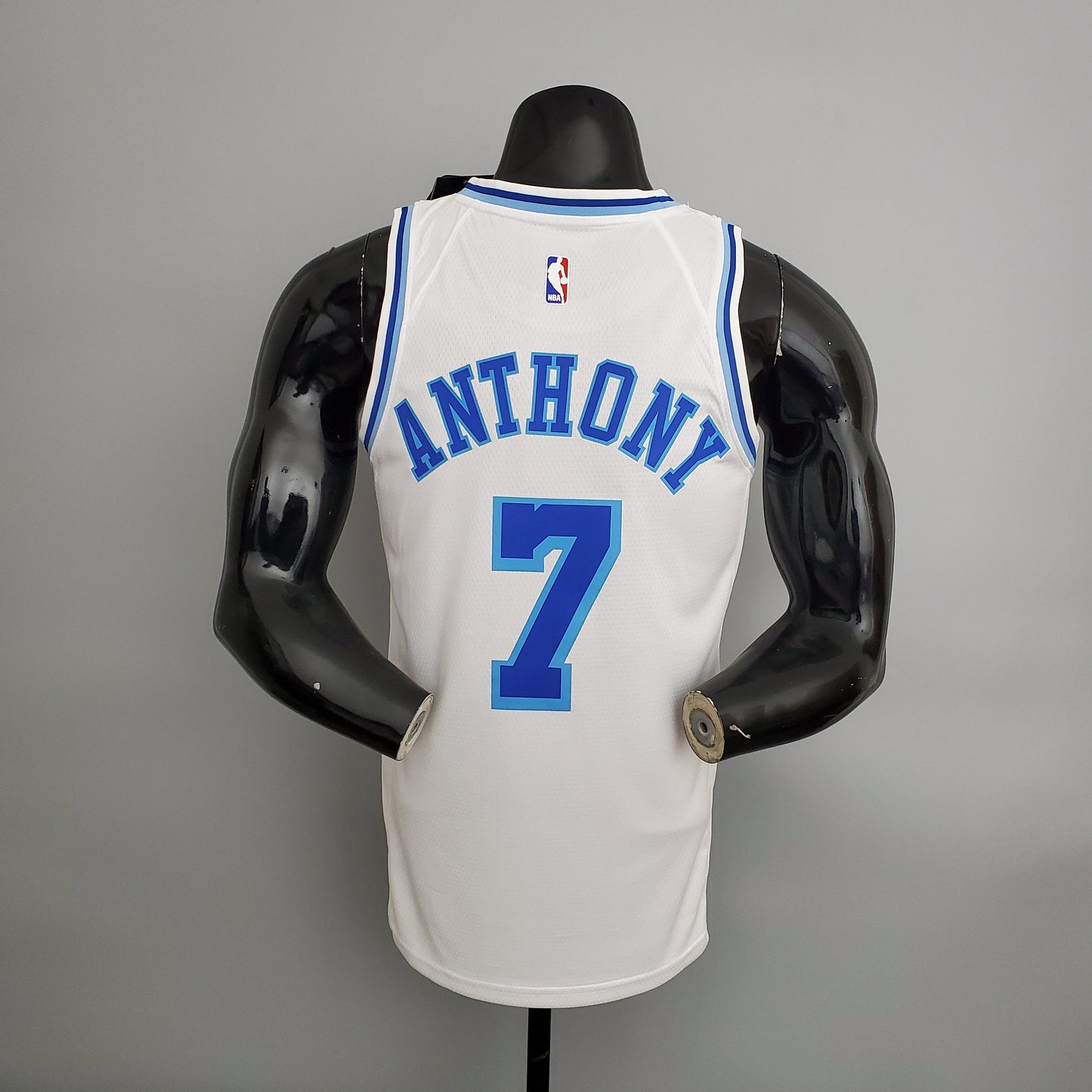 NBA Lakers #7 Anthony Latin Night White Jersey - 23/24