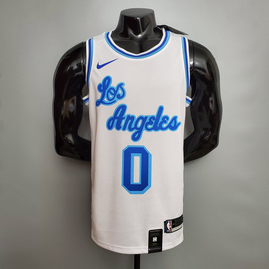 NBA Lakers Jersey #0 Kuzma Retro Night White - 23/24