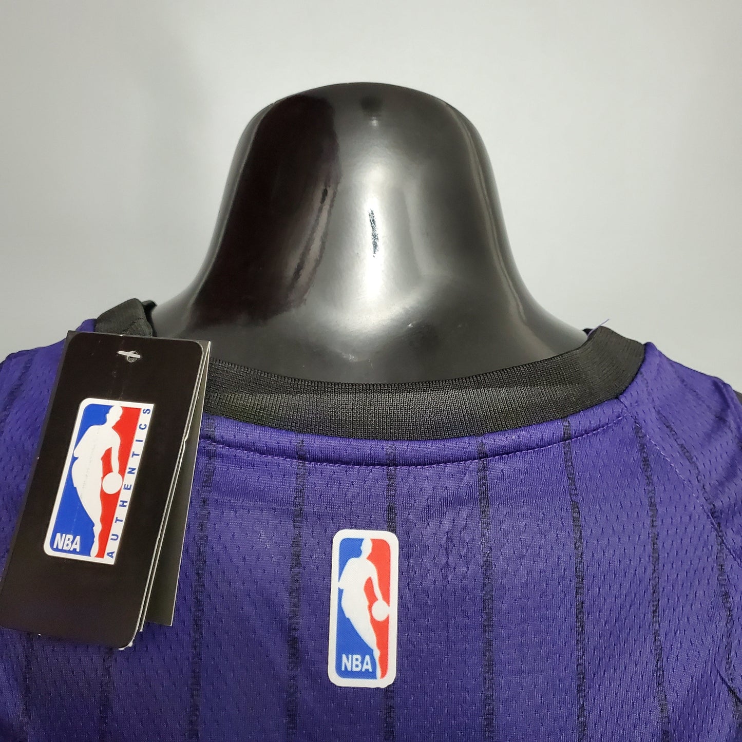 Camisola NBA Lakers #23 James Purple Stripe - 23/24