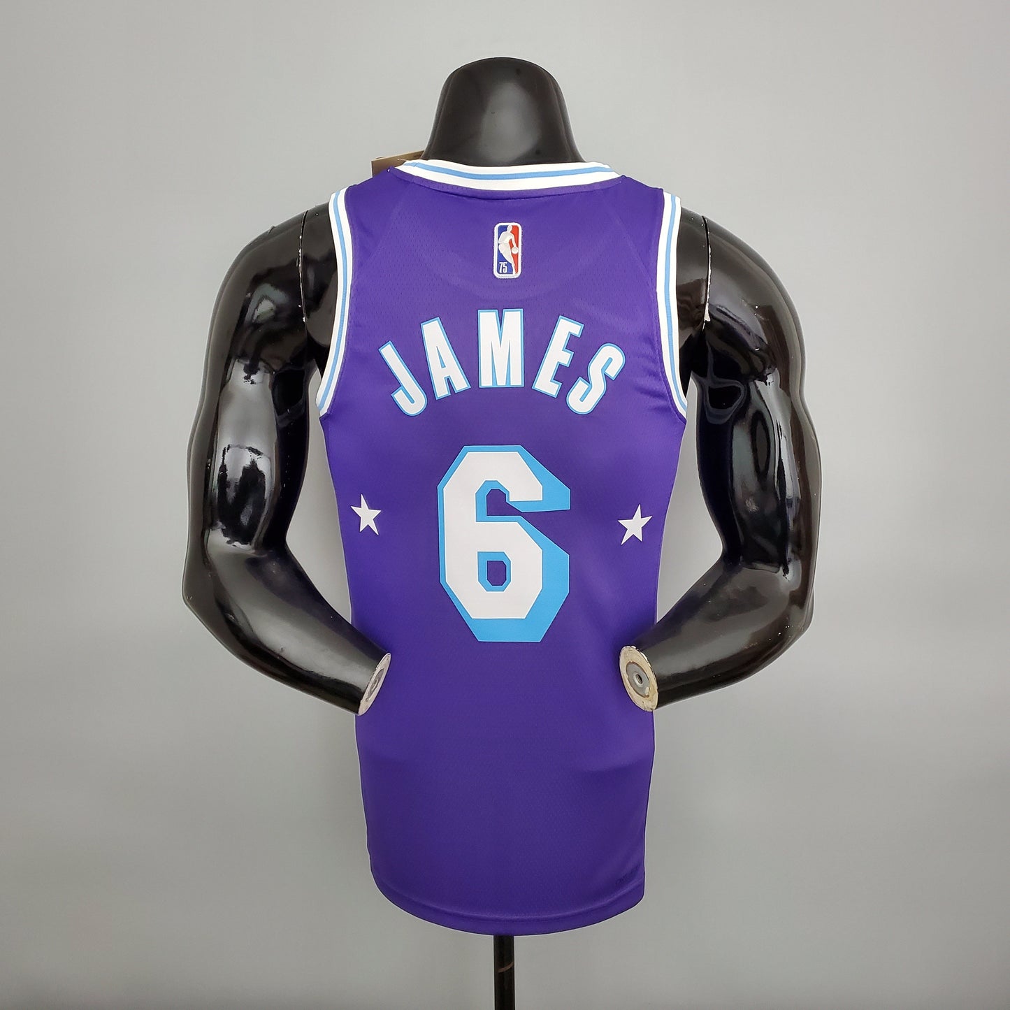 Camisola NBA Lakers #6 James City Edition Purple - 23/24