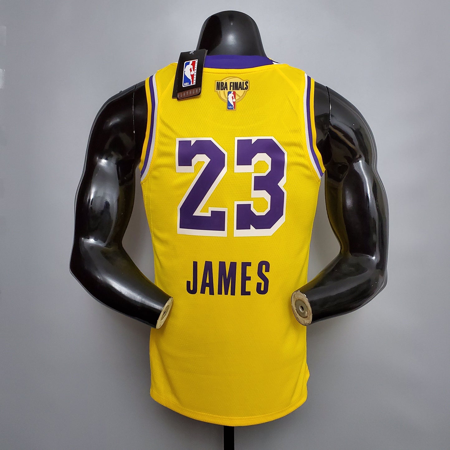 NBA Lakers Jersey #23 James Finals Yellow - 23/24