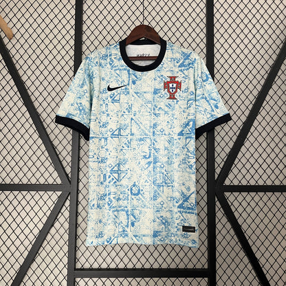 Camisola Portugal Azul Away 2024 - Versão Adepto