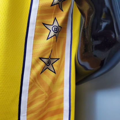 NBA Lakers #24 Bryant V-neck City Yellow Jersey - 23/24
