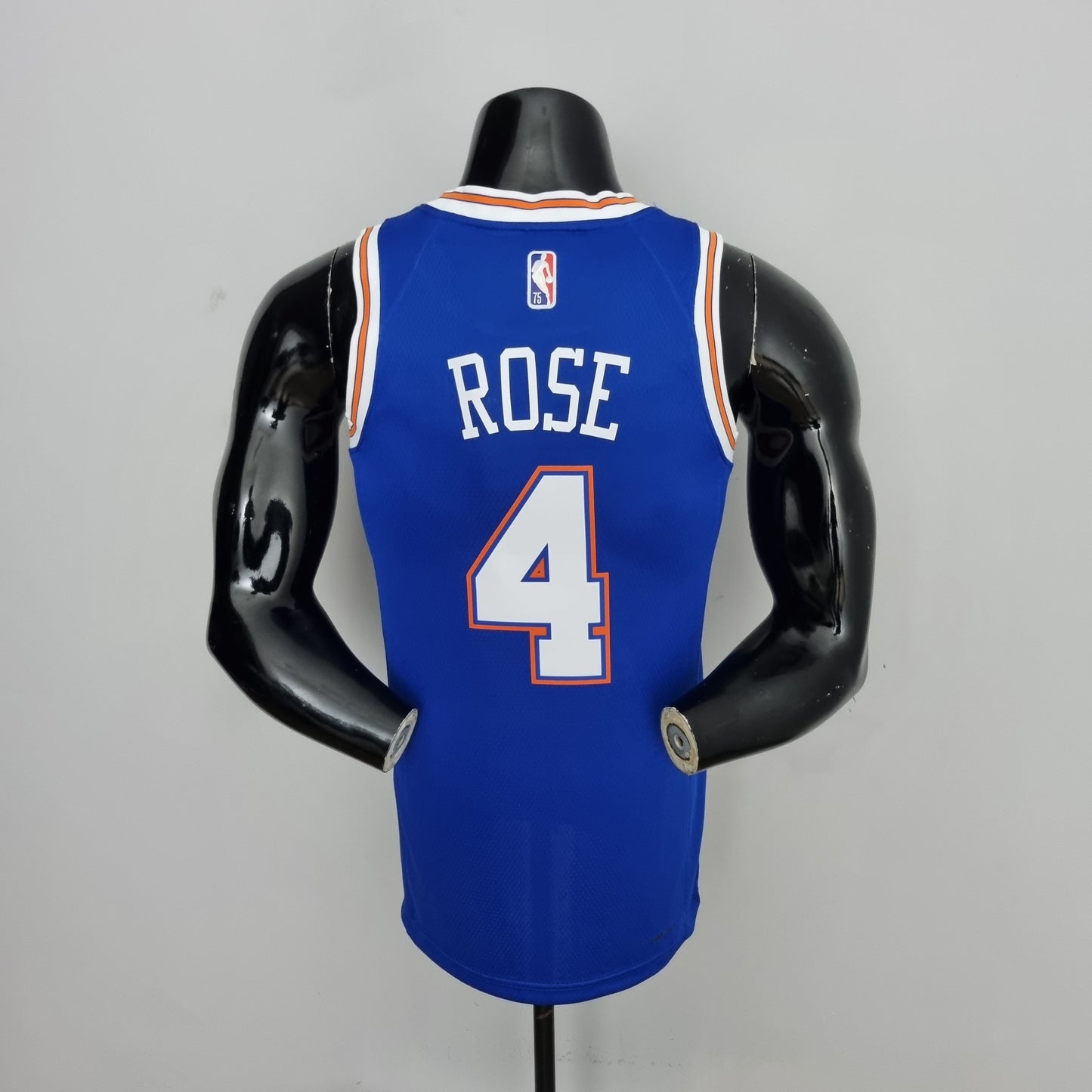 Camisola NBA NY Knicks #4 Rose - 75° Aniversário Limited Blue