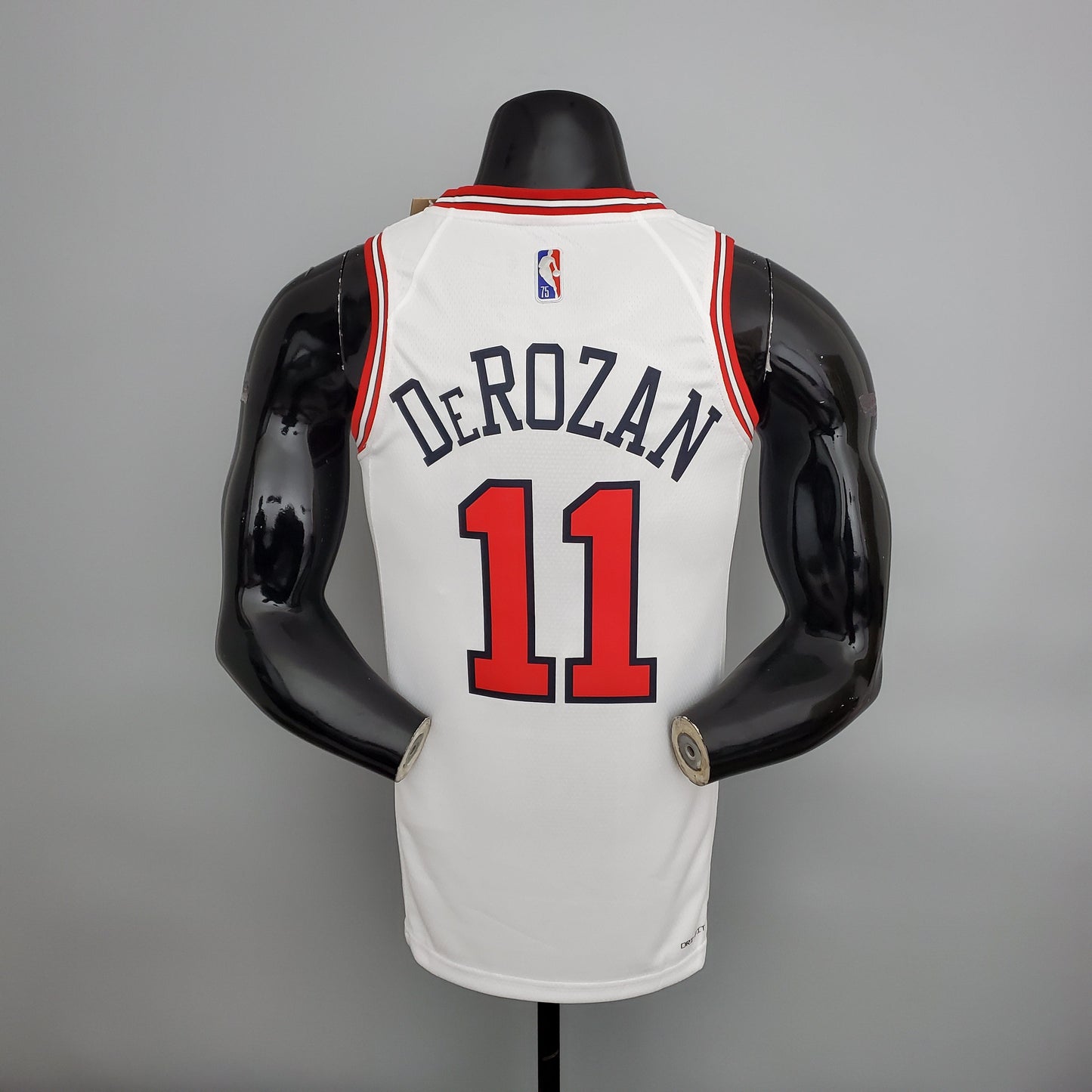 Camisola NBA Chicago Bulls #11 DeRozan - 75° Aniversário White