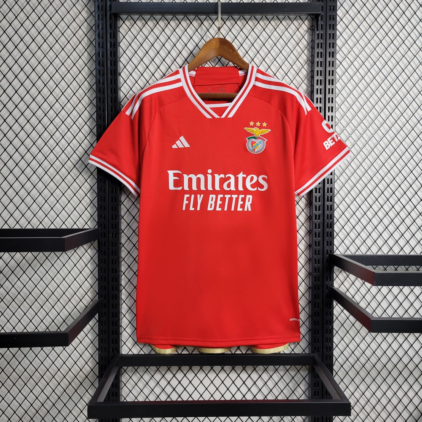 Benfica Home 23/24 Shirt - Adidas Fan Men's - Launch